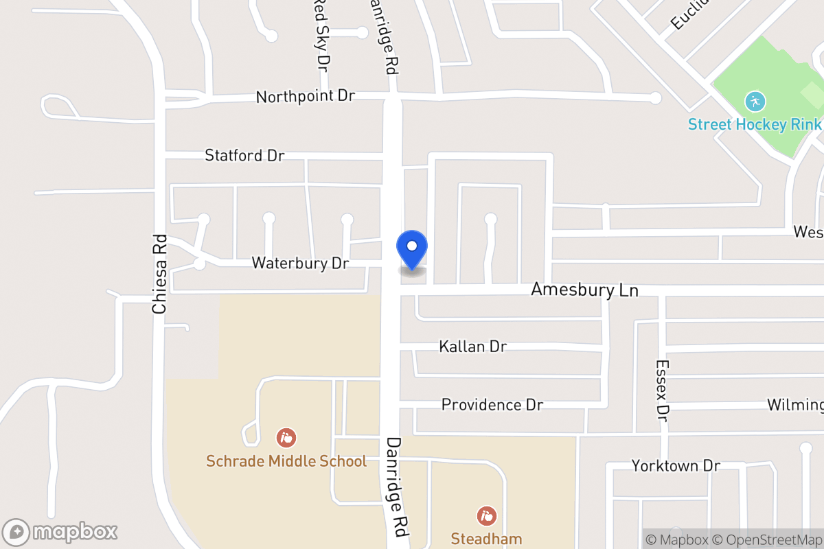 Map of 7001 Handen Dr
