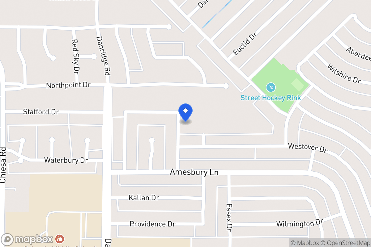 Map of 7114 Bickers Dr