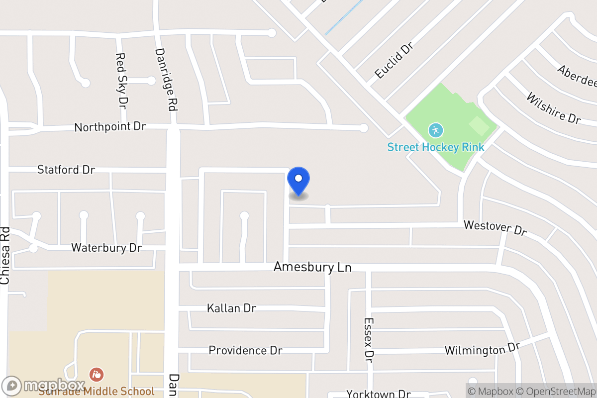 Map of 7110 Bickers Dr