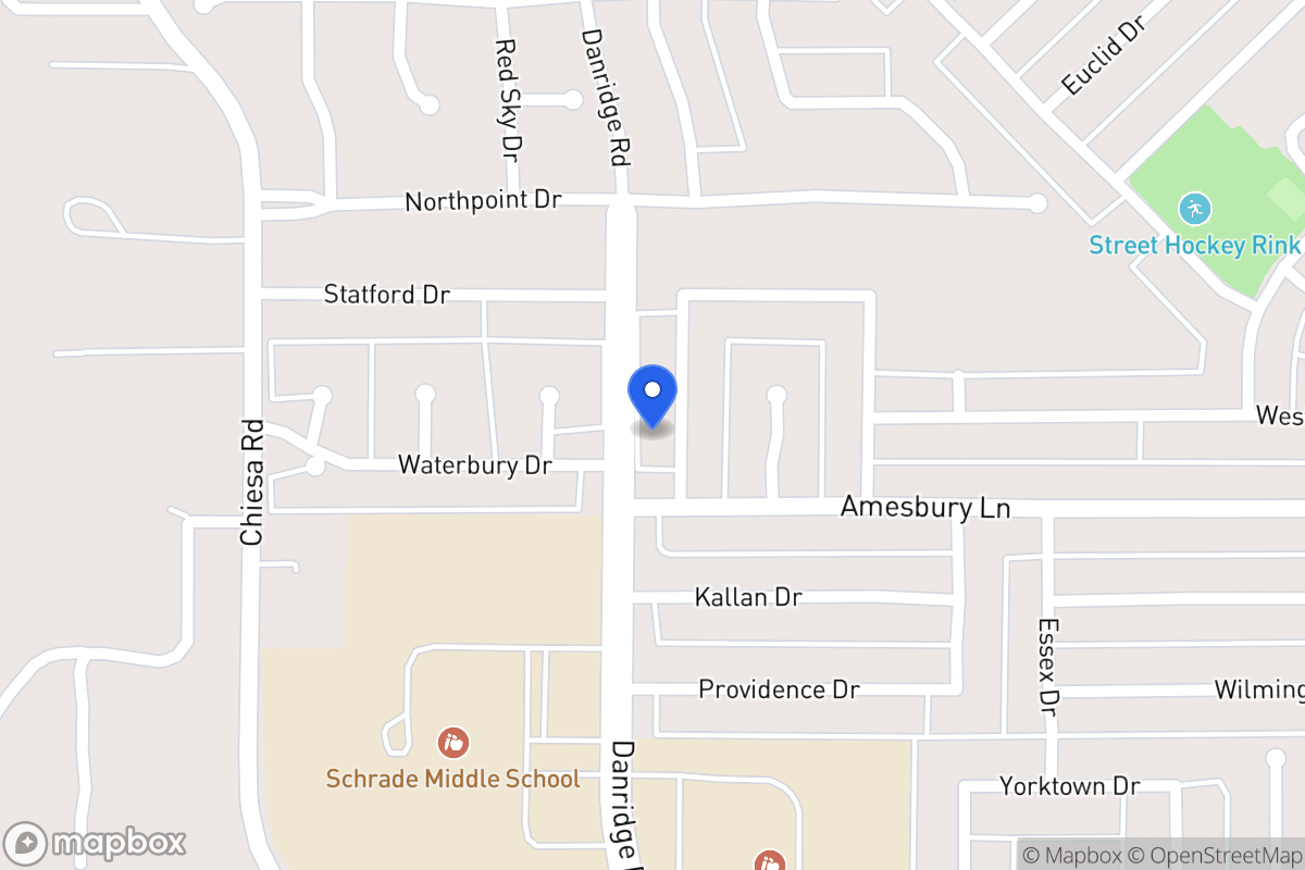 Map of 7009 Handen Dr