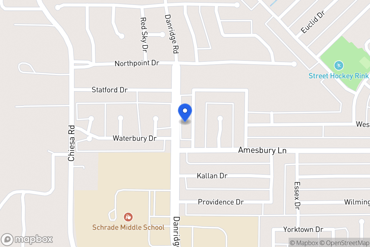 Map of 7013 Handen Dr