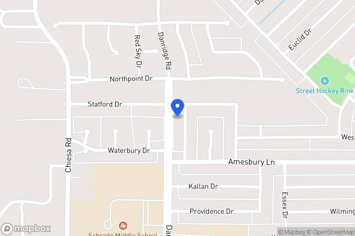 Map of 7109 Handen Dr
