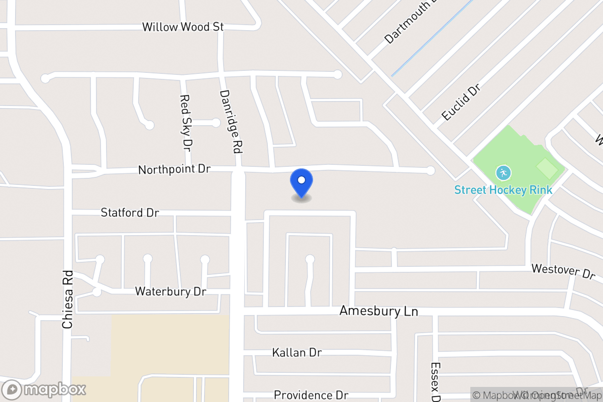 Map of 7501 Handen Dr