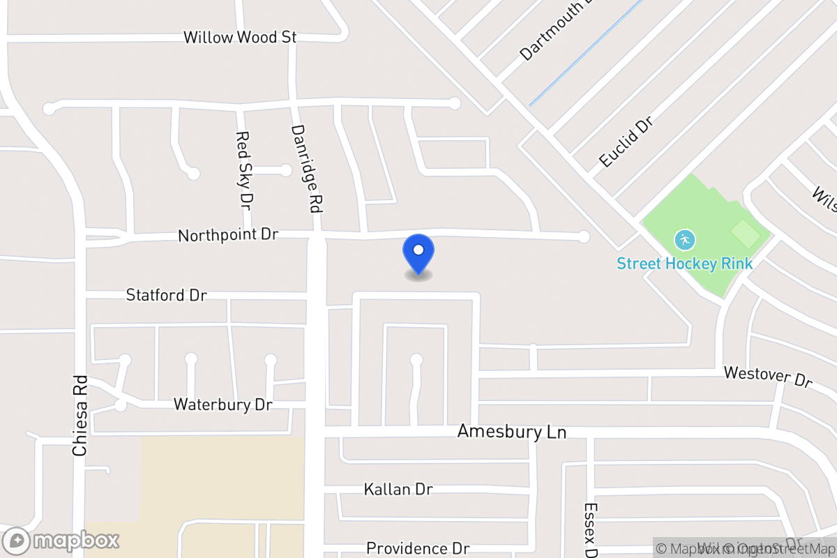 Map of 7505 Handen Dr