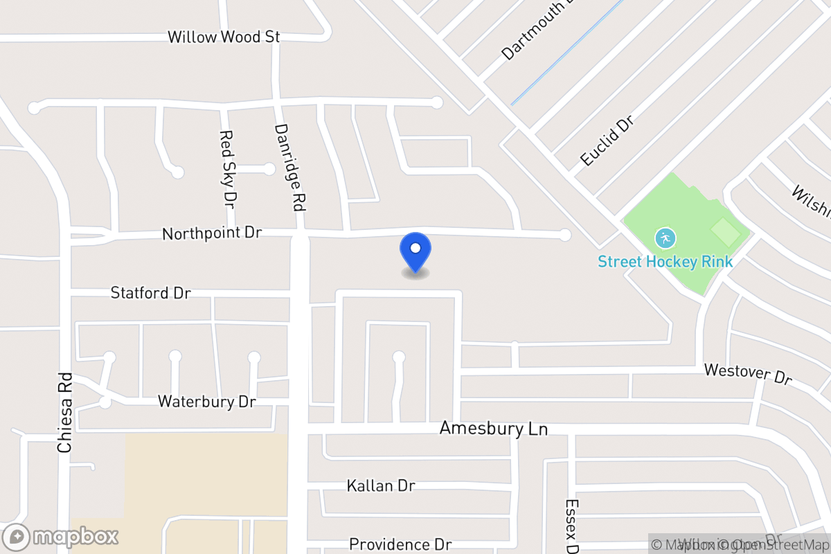 Map of 7509 Handen Dr