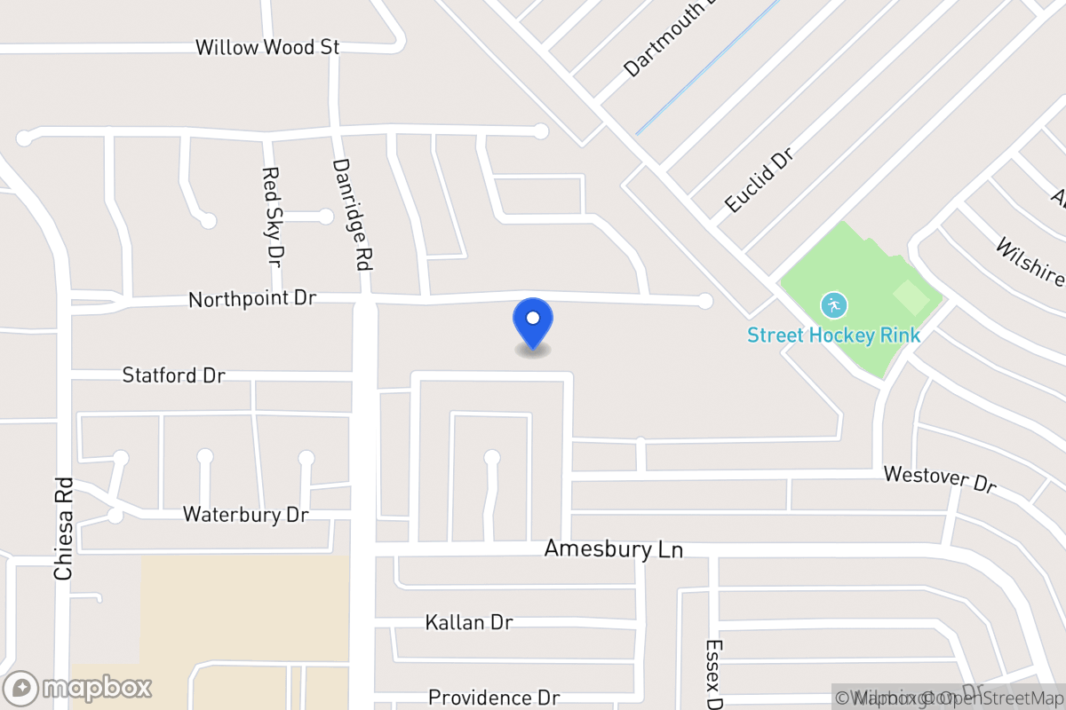 Map of 7513 Handen Dr