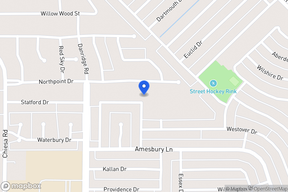 Map of 7605 Handen Dr