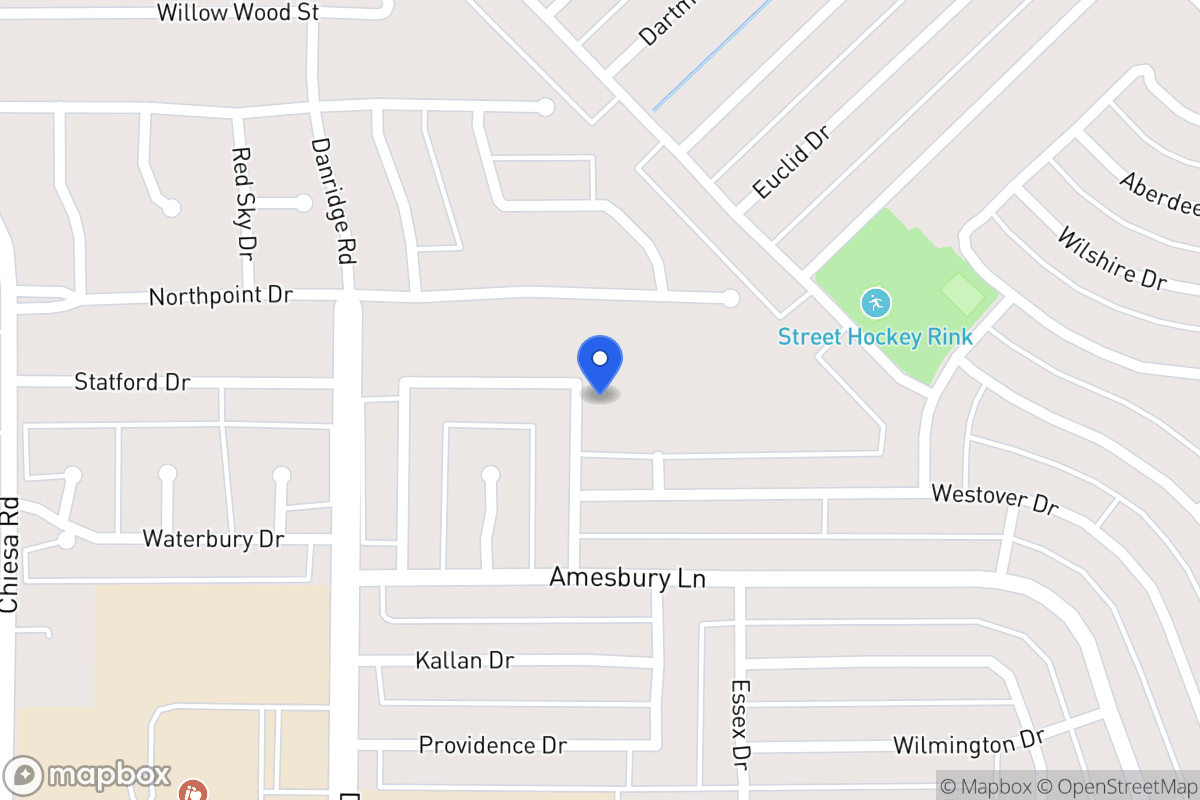 Map of 7202 Bickers Dr