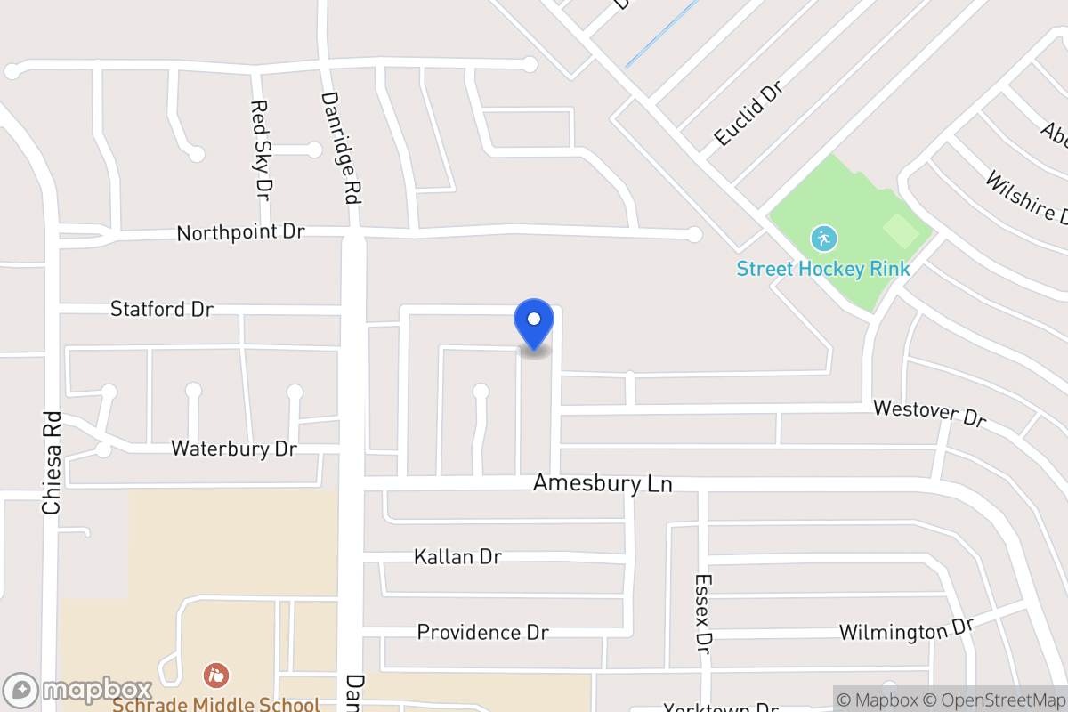 Map of 7109 Bickers Dr