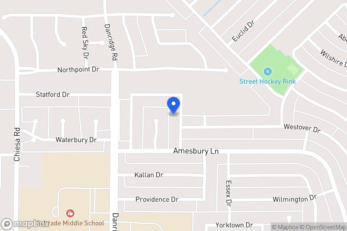 Map of 7105 Bickers Dr
