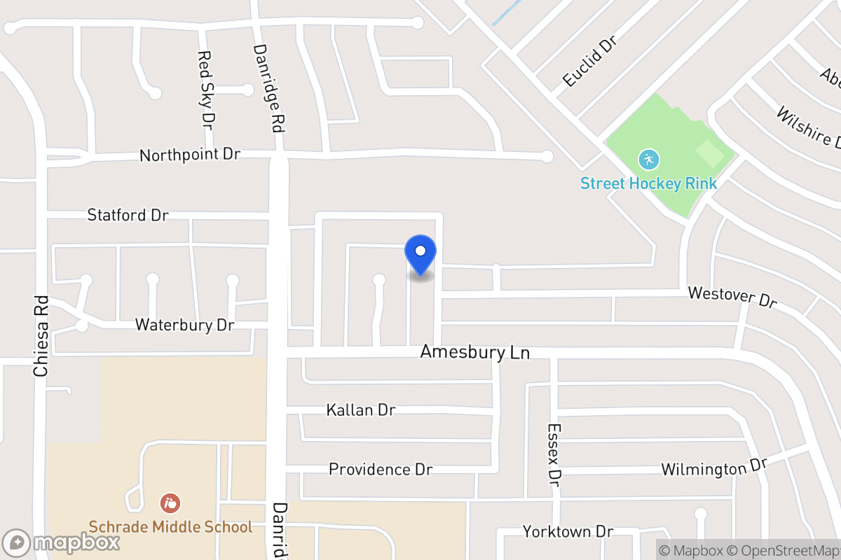 Map of 7101 Bickers Dr