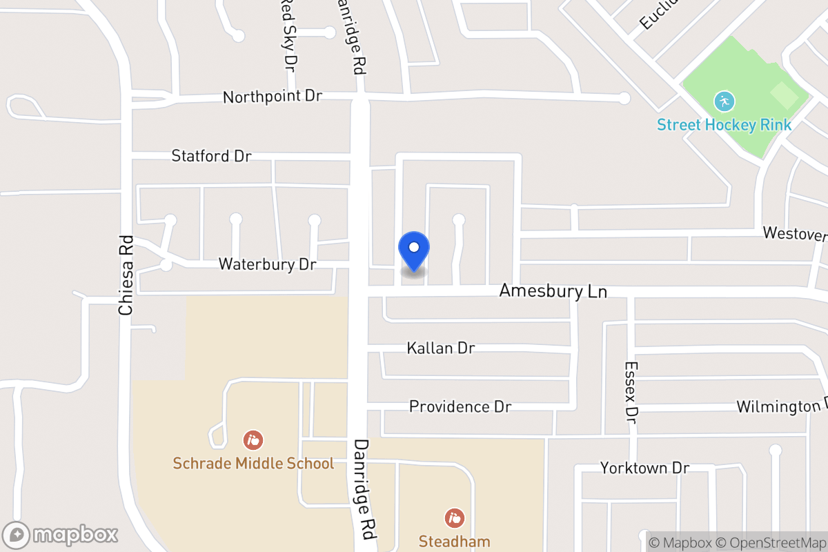 Map of 7002 Handen Dr
