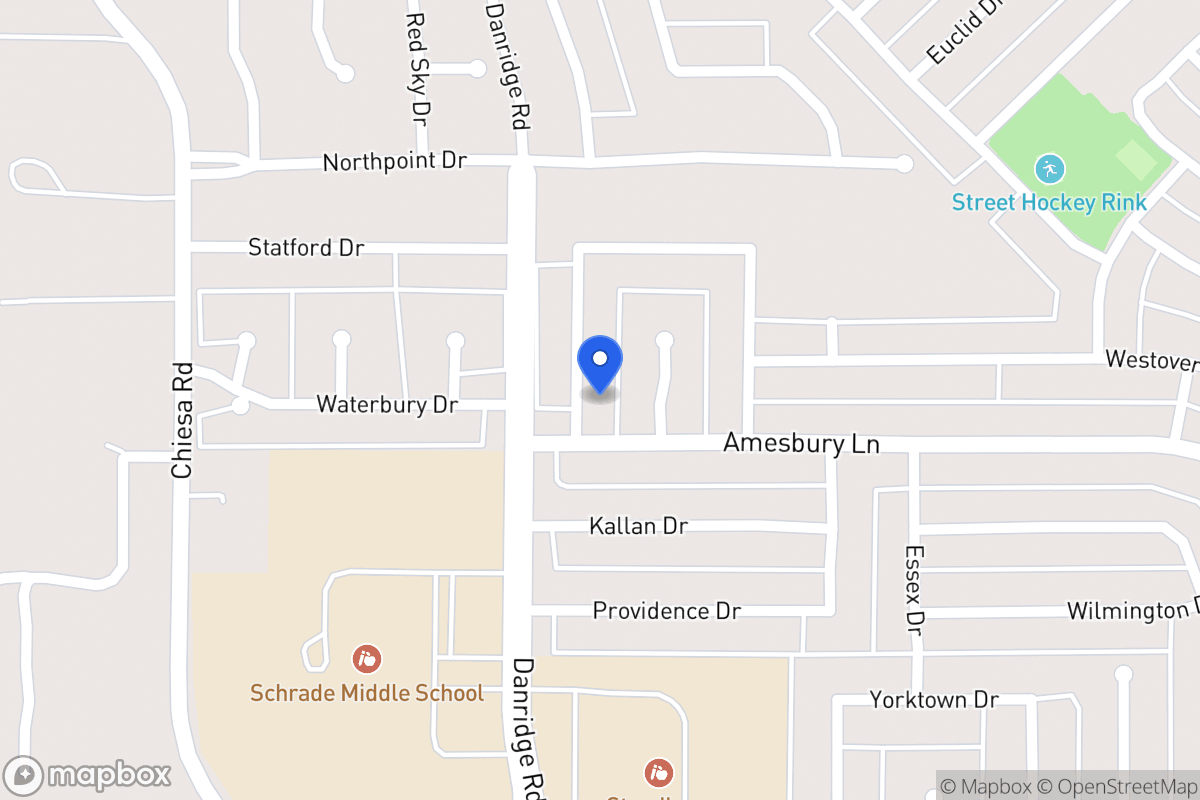 Map of 7006 Handen Dr