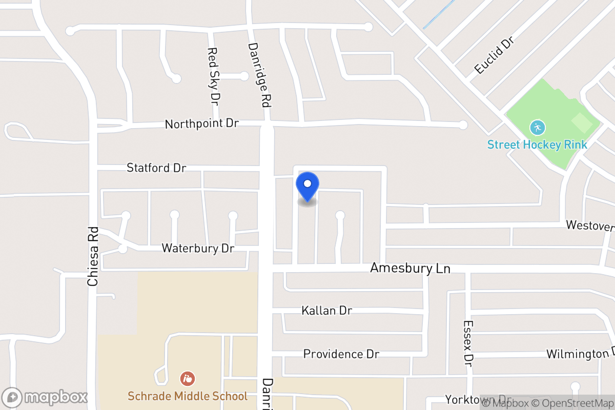 Map of 7106 Handen Dr