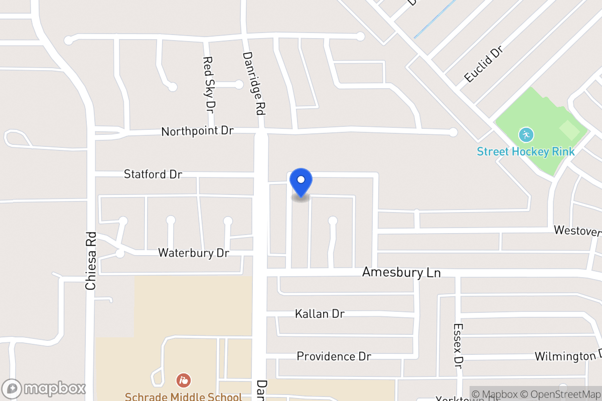 Map of 7110 Handen Dr