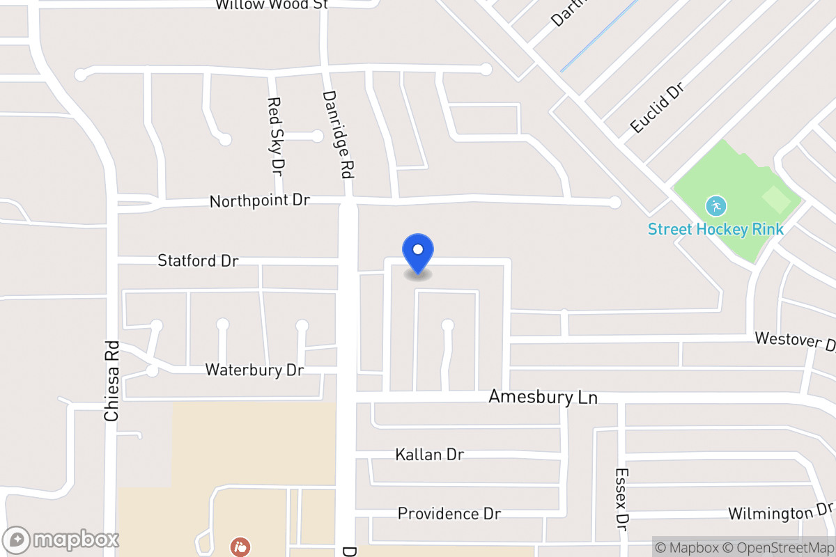 Map of 7414 Handen Dr