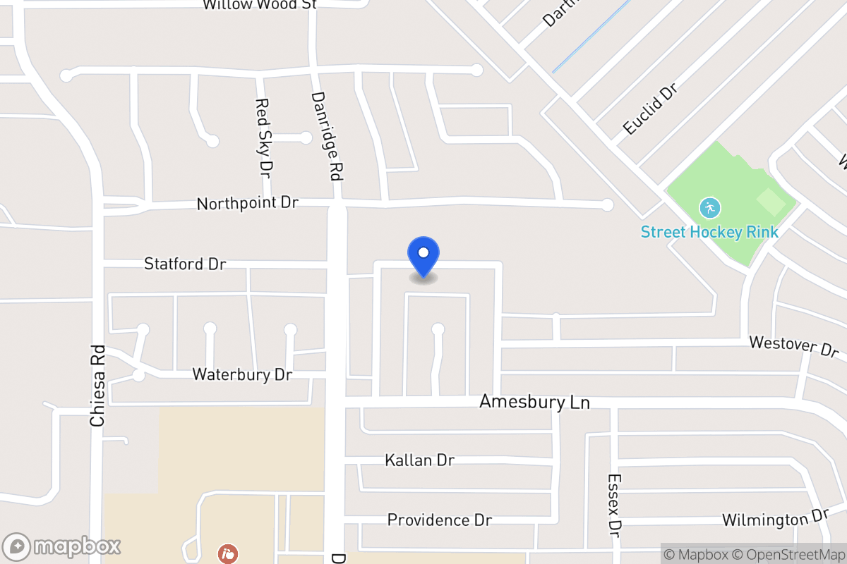 Map of 7502 Handen Dr