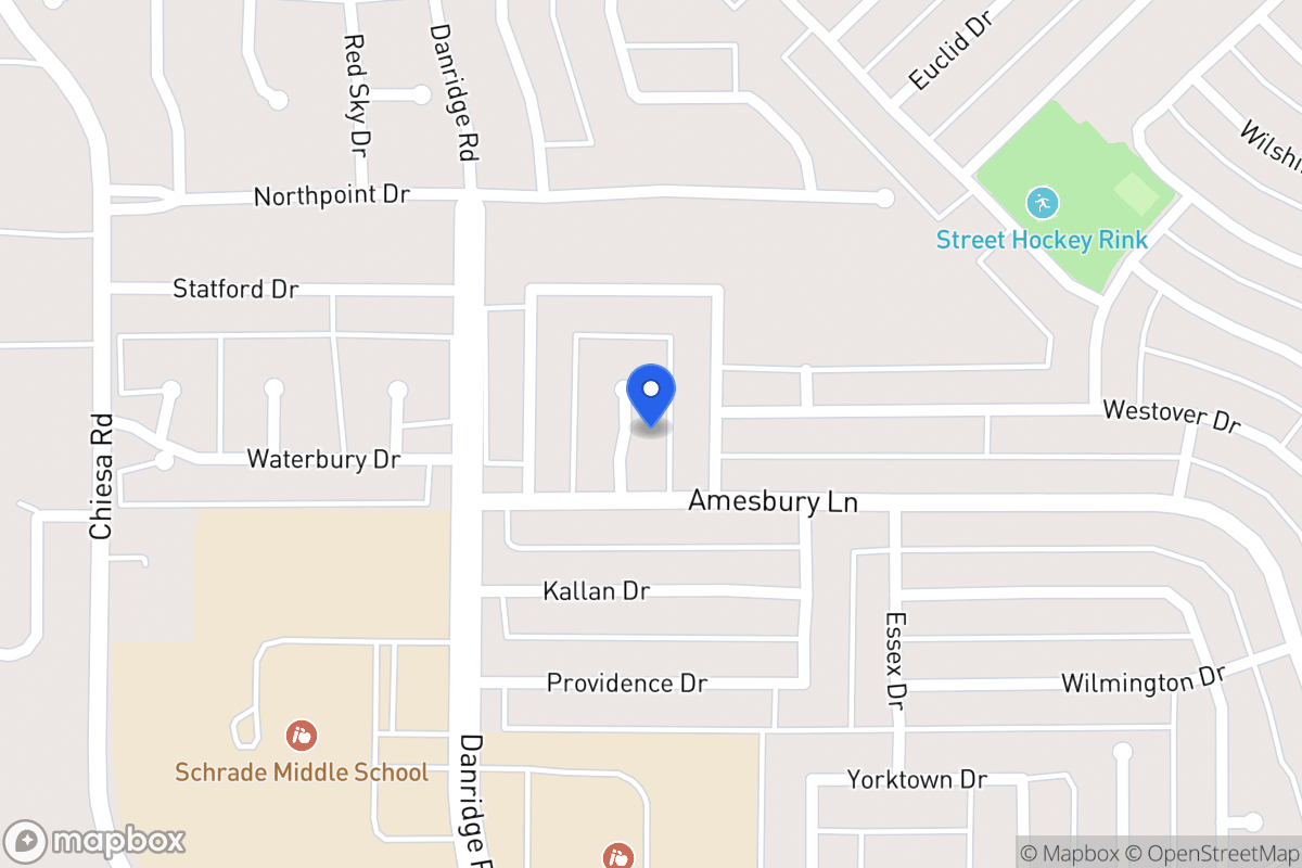 Map of 7010 Salem Ct