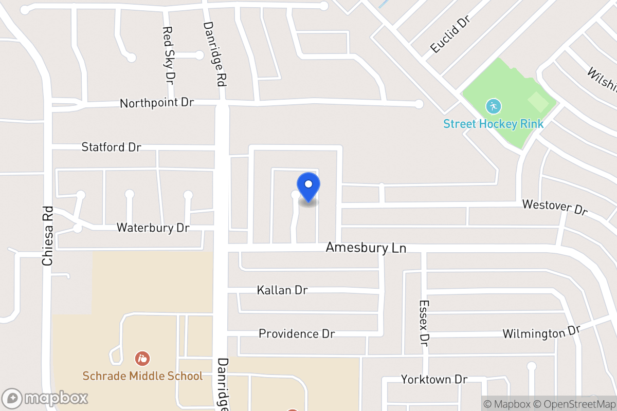 Map of 7014 Salem Ct