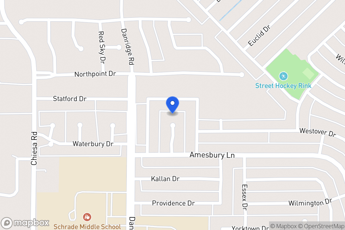 Map of 7109 Salem Ct