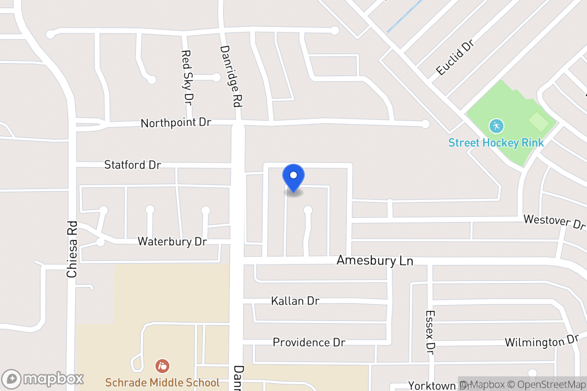 Map of 7105 Salem Ct