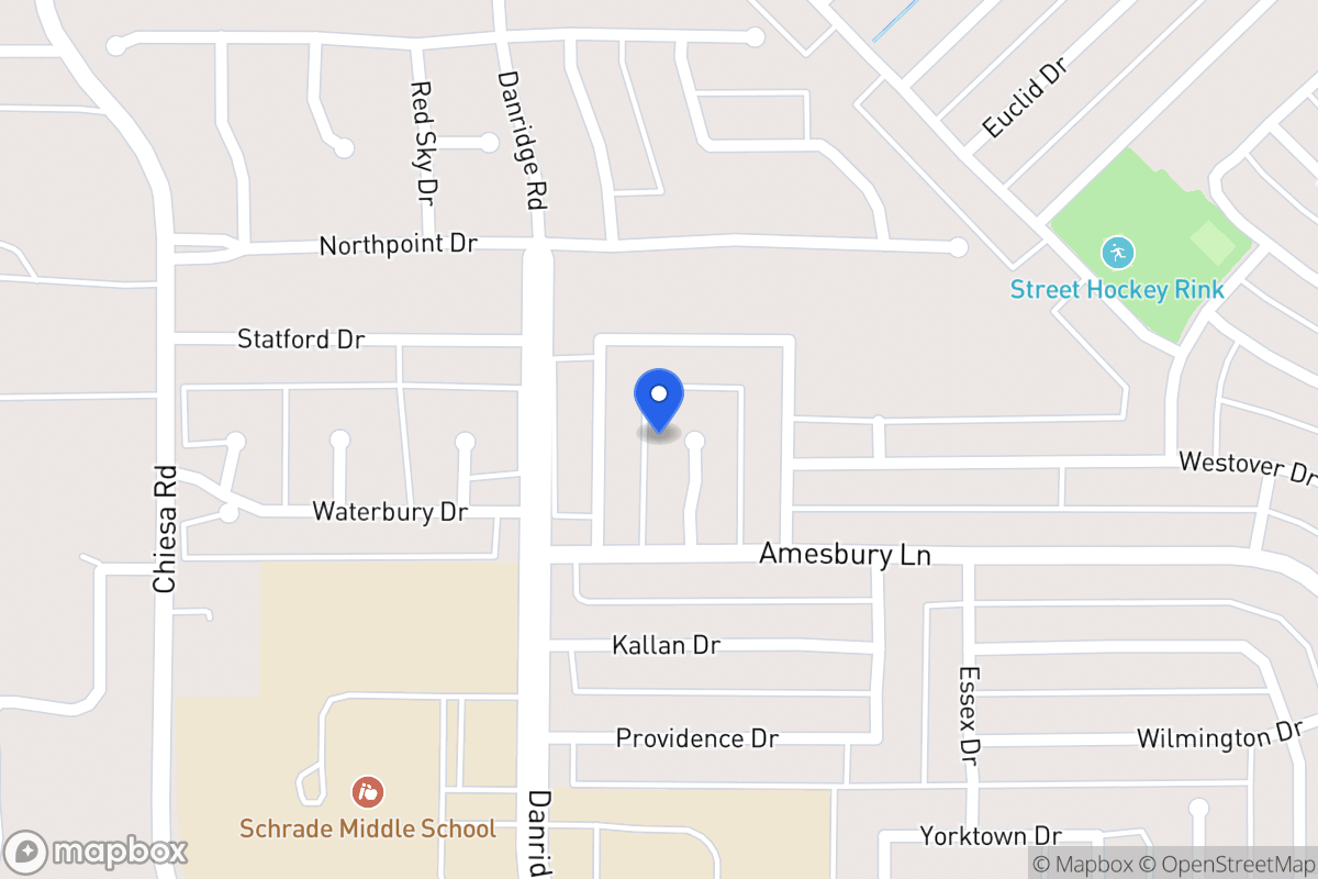 Map of 7101 Salem Ct