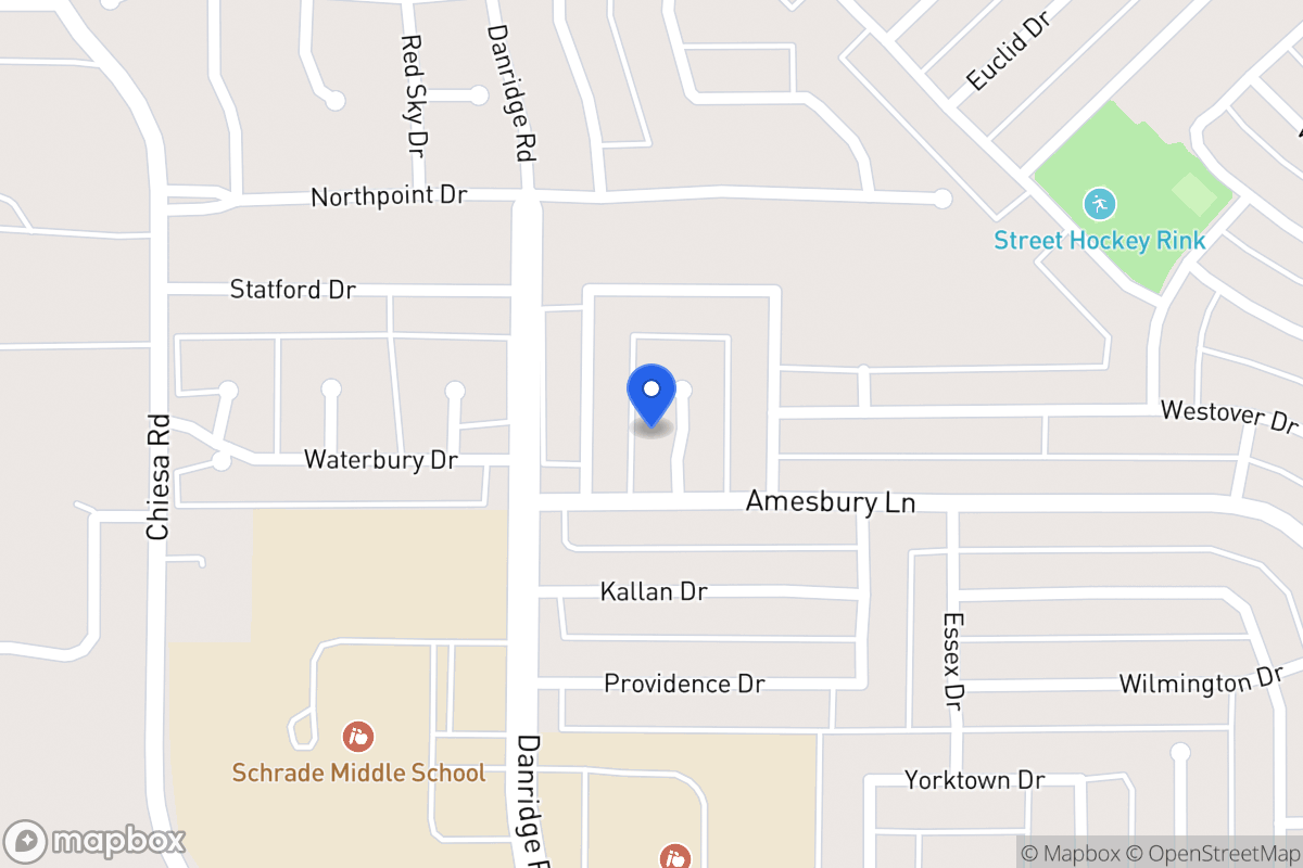 Map of 7009 Salem Ct