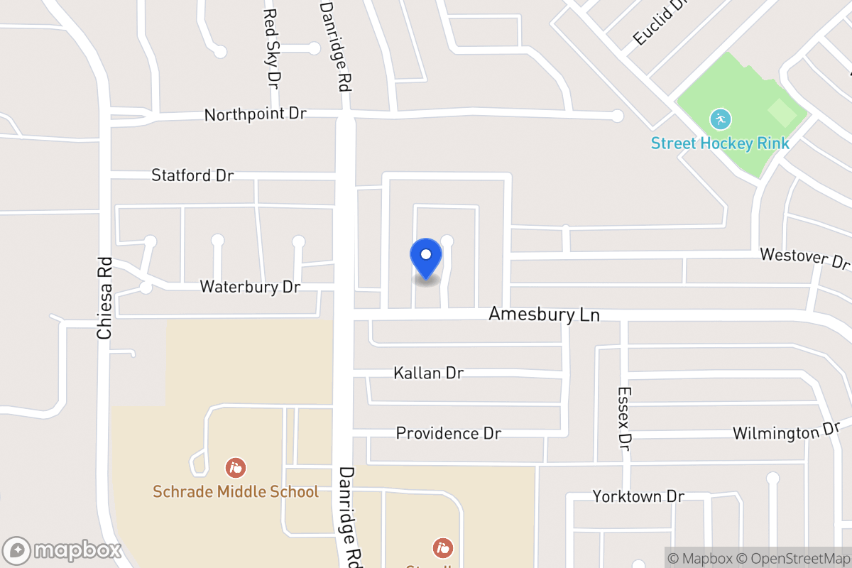 Map of 7005 Salem Ct