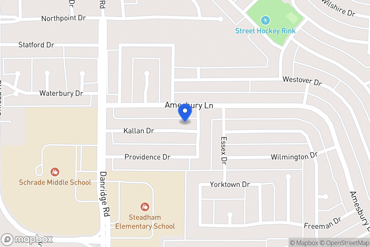 Map of 7613 Kallan Dr