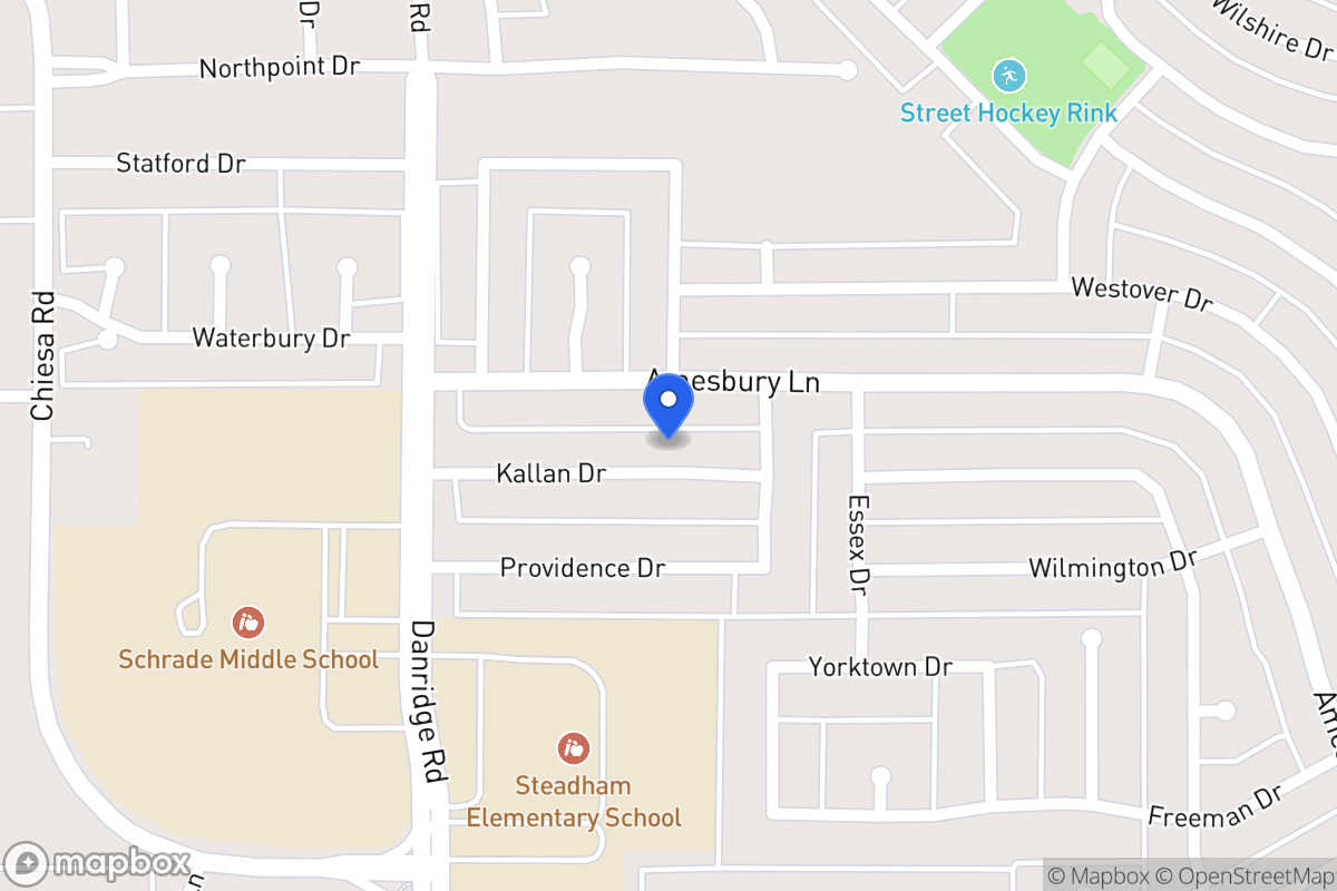Map of 7605 Kallan Dr