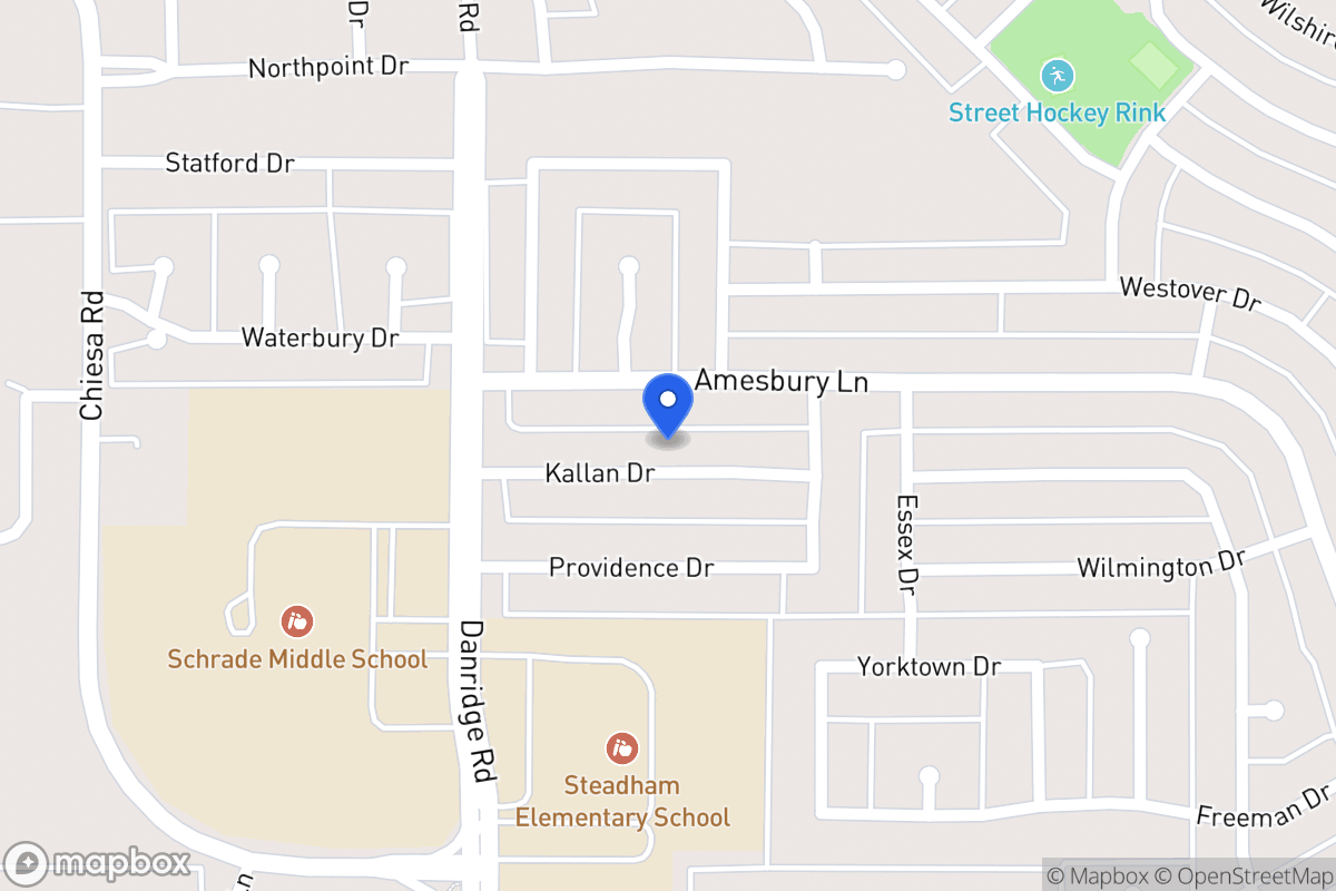 Map of 7513 Kallan Dr
