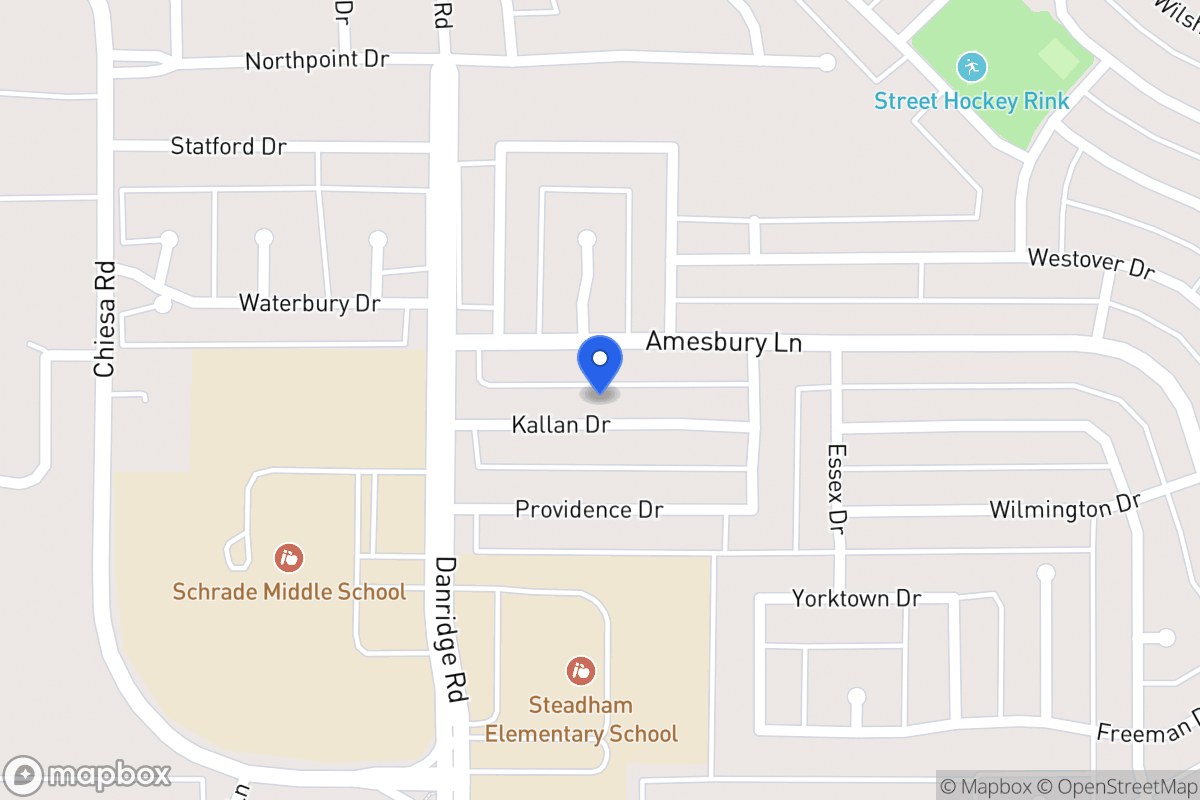 Map of 7509 Kallan Dr
