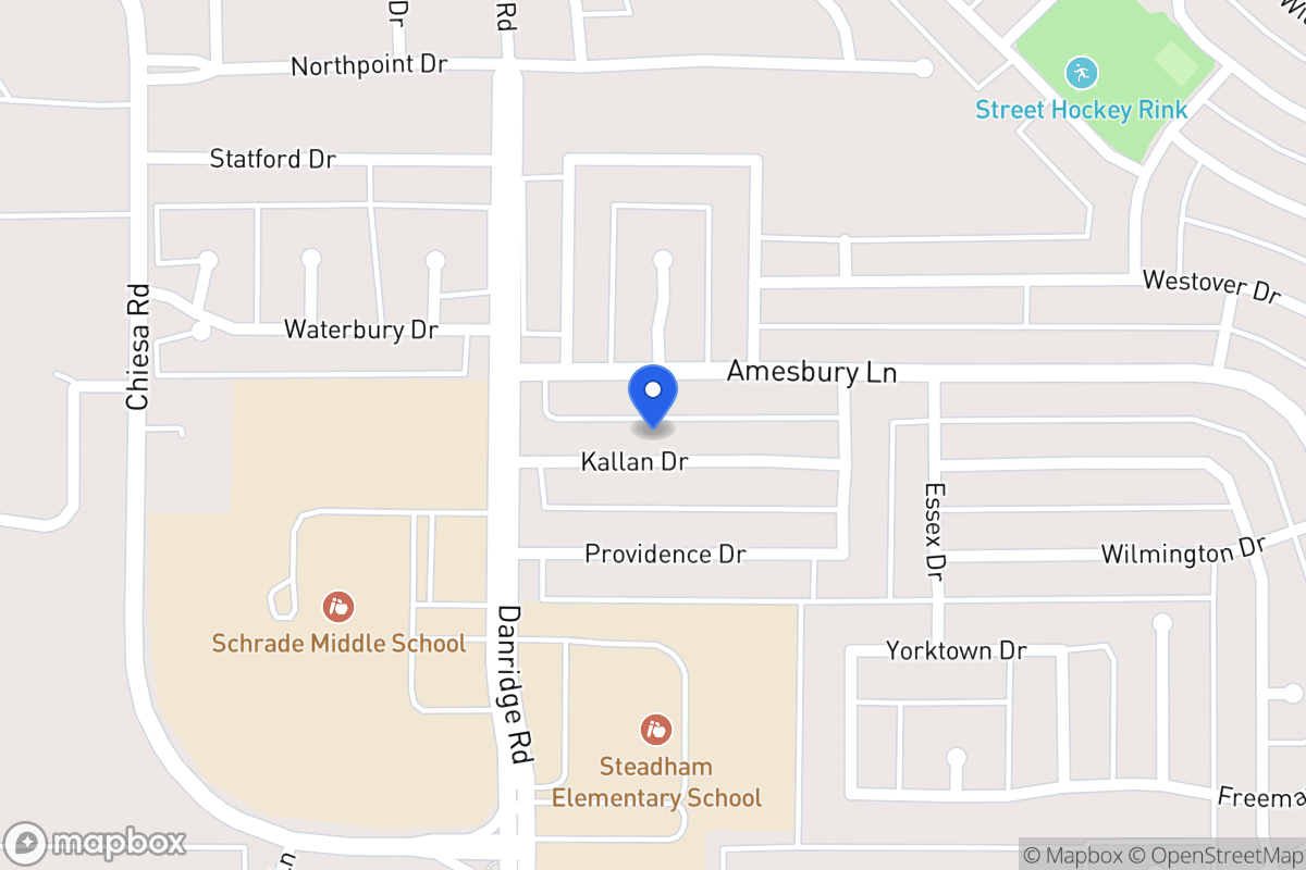 Map of 7505 Kallan Dr