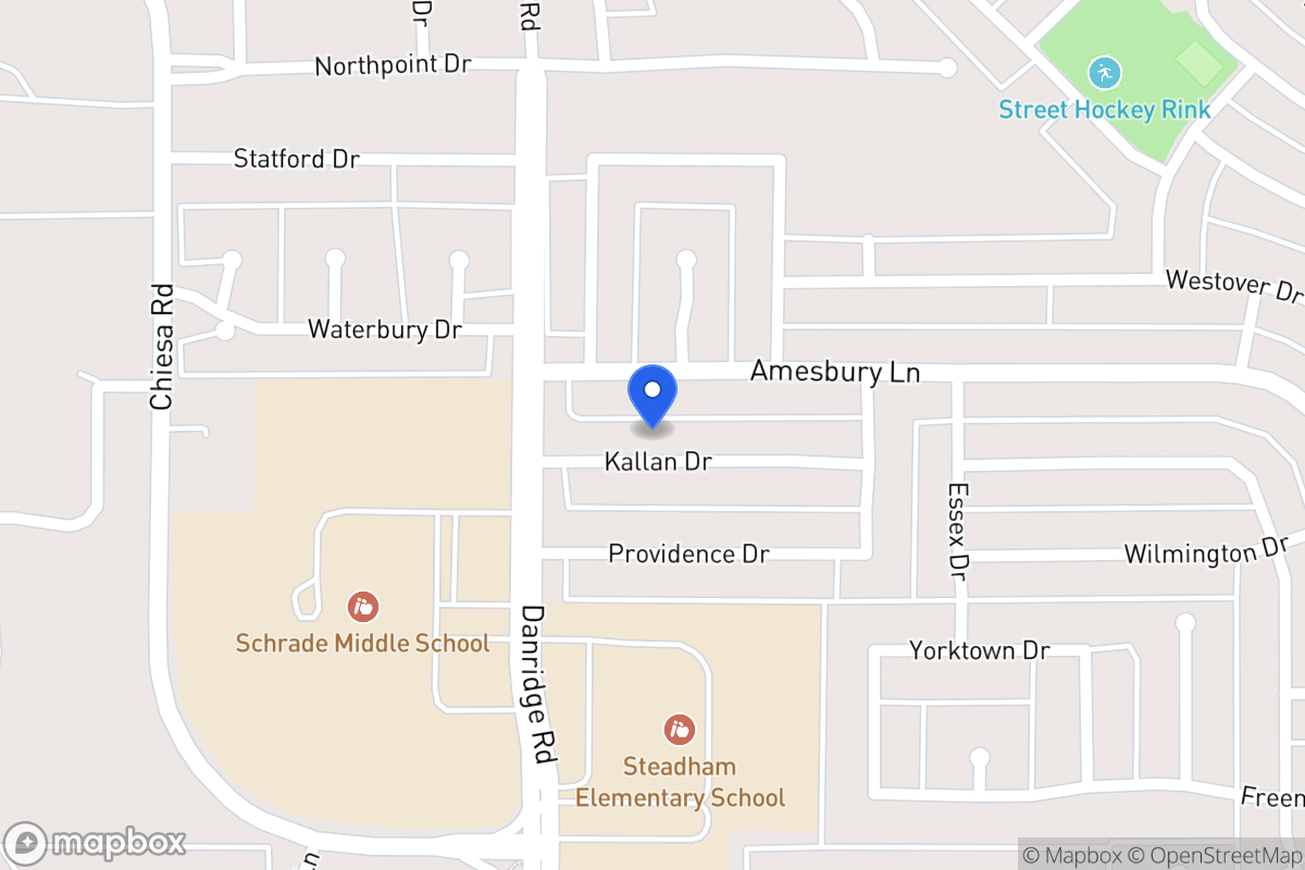 Map of 7501 Kallan Dr