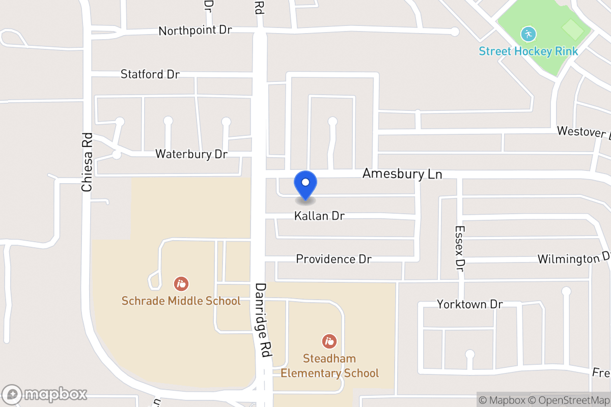 Map of 7413 Kallan Dr