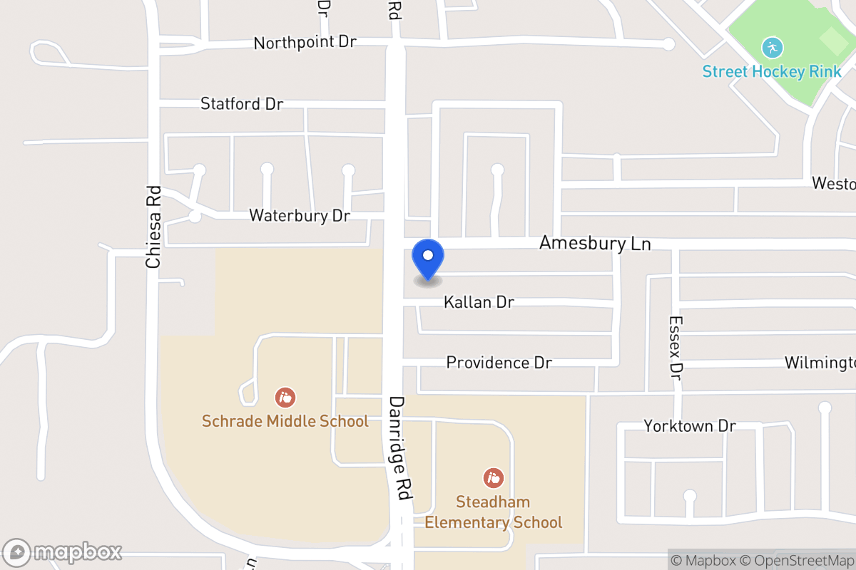 Map of 7405 Kallan Dr