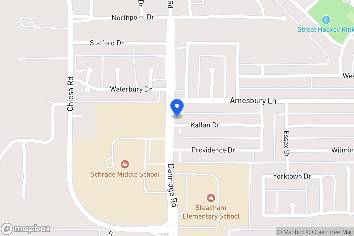 Map of 7401 Kallan Dr