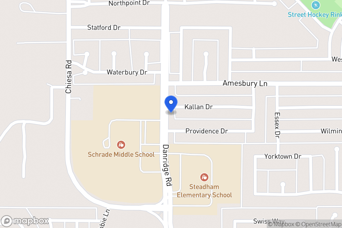 Map of 7402 Kallan Dr