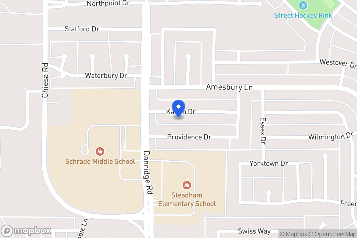 Map of 7502 Kallan Dr