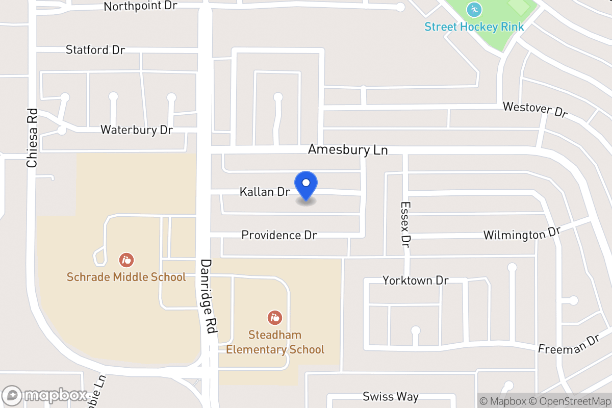 Map of 7602 Kallan Dr