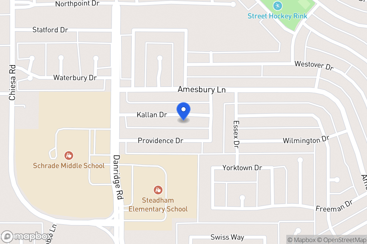 Map of 7606 Kallan Dr