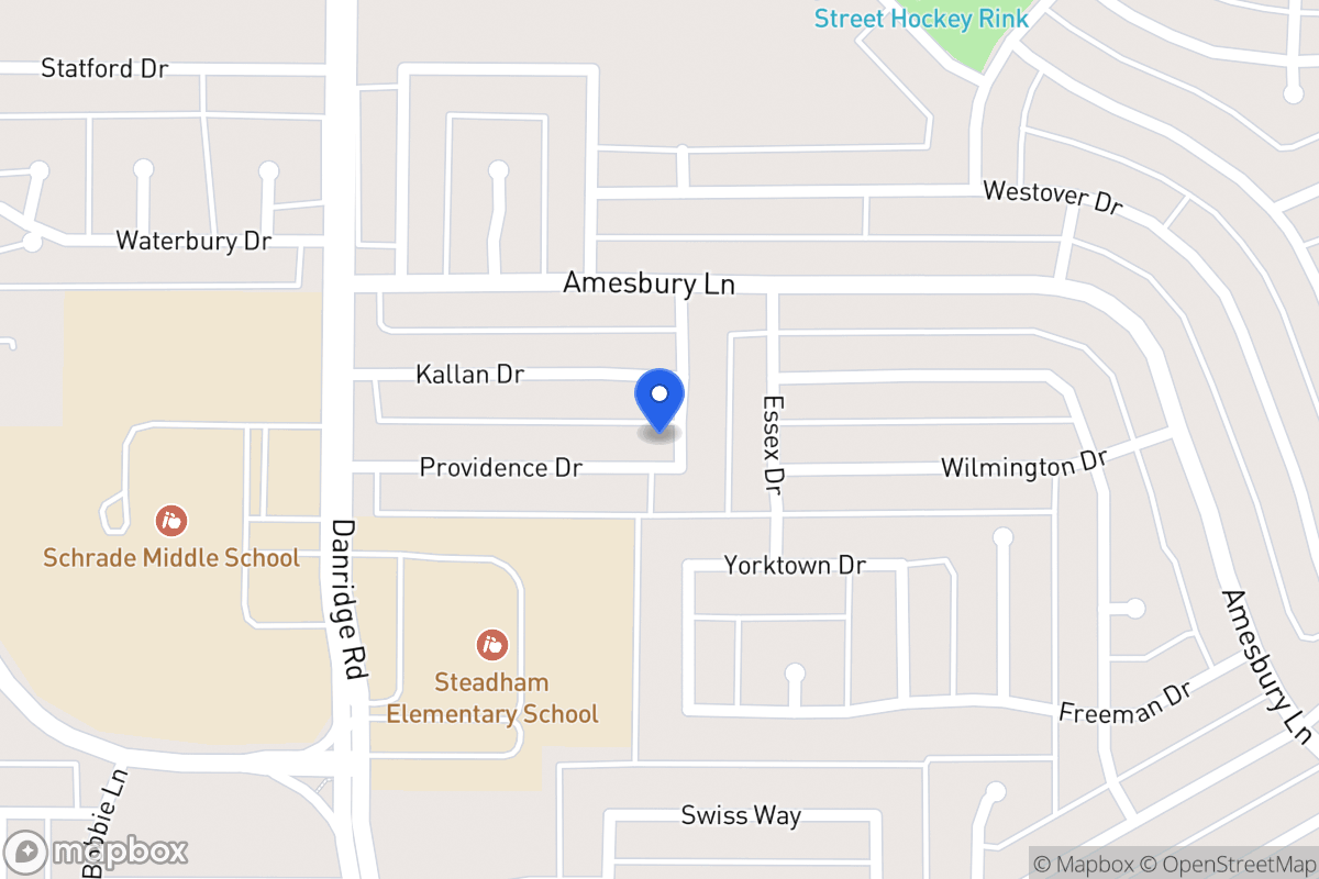Map of 7701 Providence Dr