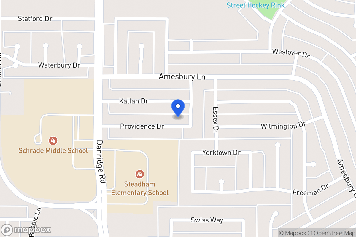Map of 7613 Providence Dr