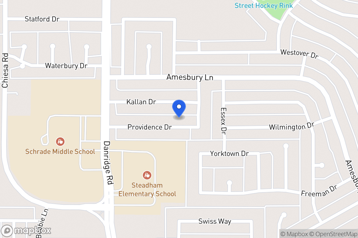 Map of 7609 Providence Dr