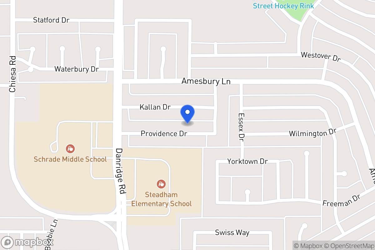 Map of 7605 Providence Dr