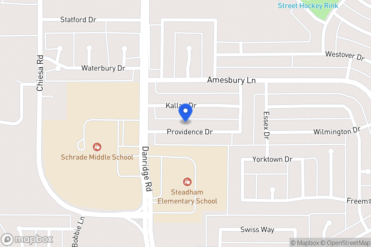 Map of 7505 Providence Dr