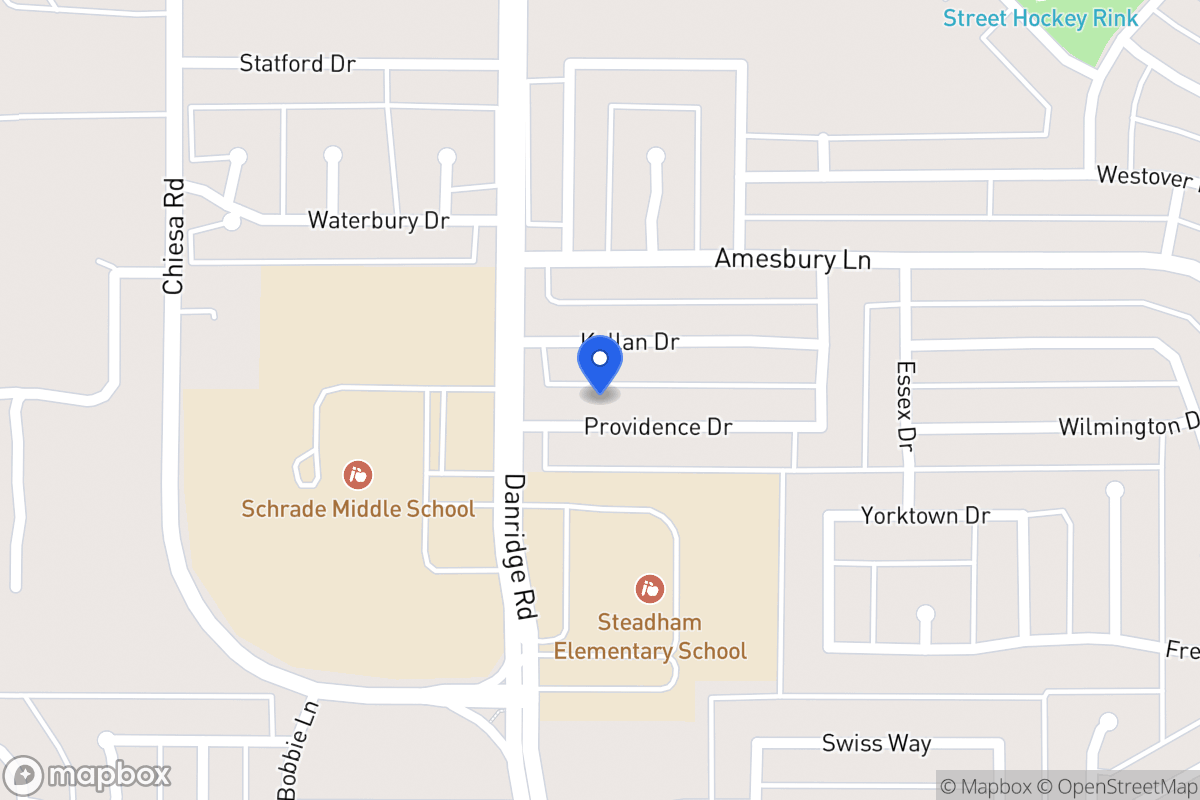 Map of 7413 Providence Dr