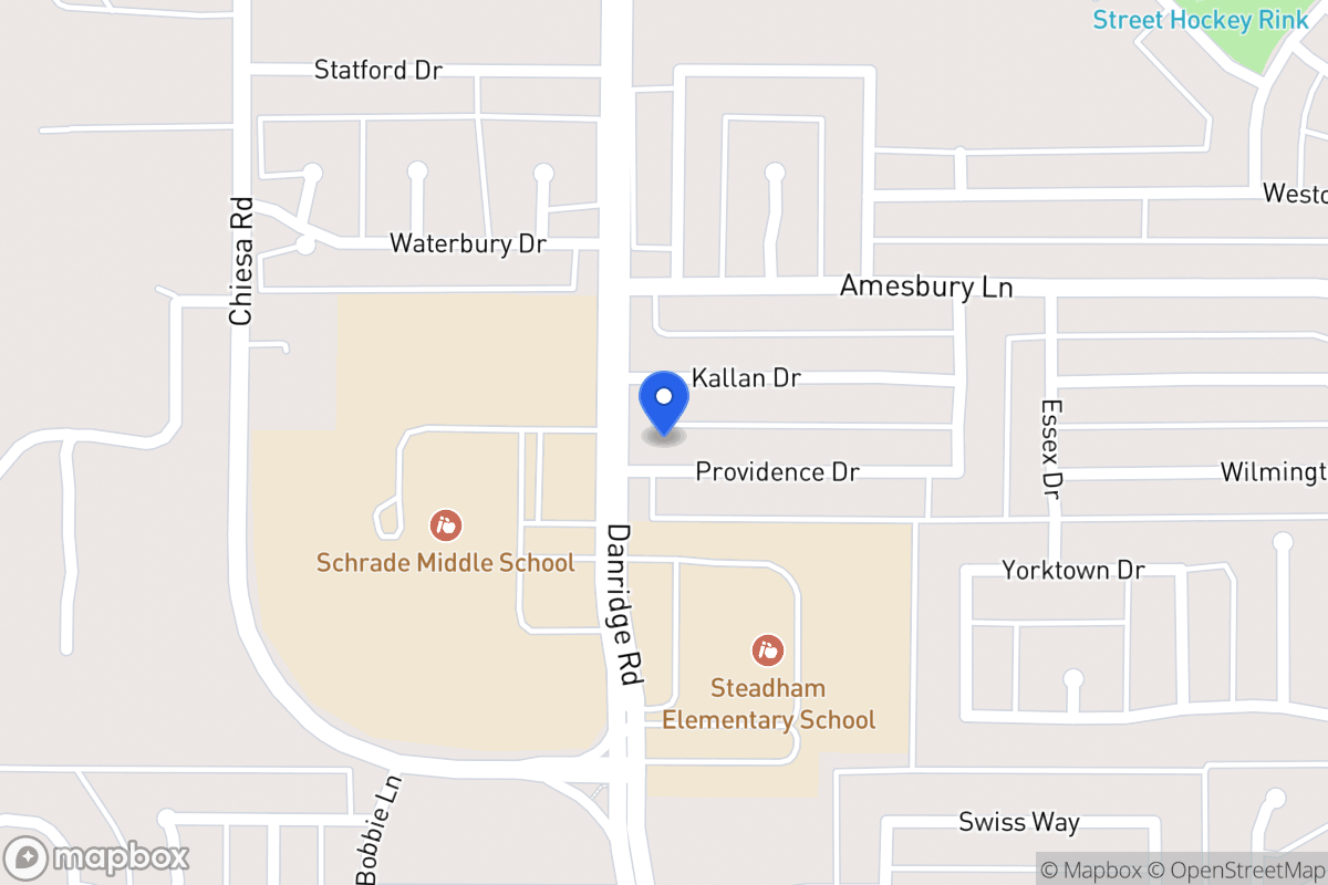 Map of 7405 Providence Dr