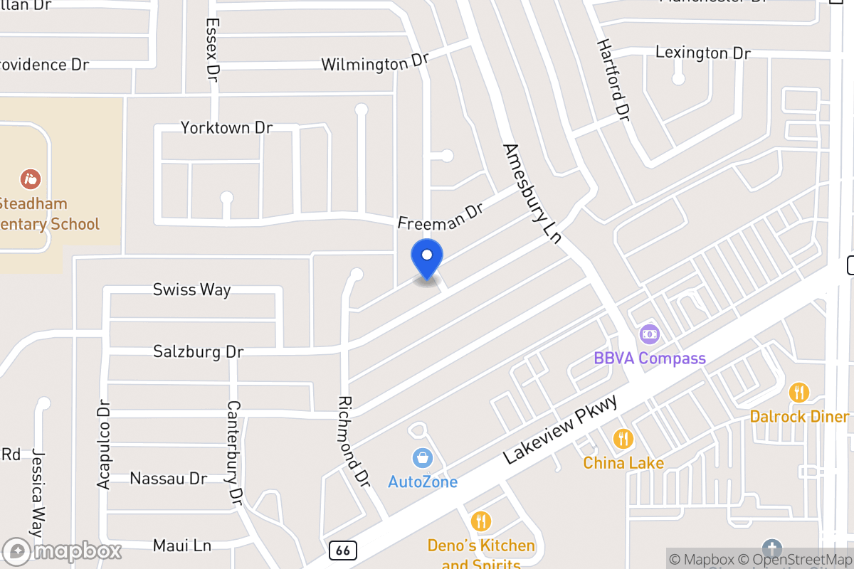 Map of 8005 Salzburg Dr