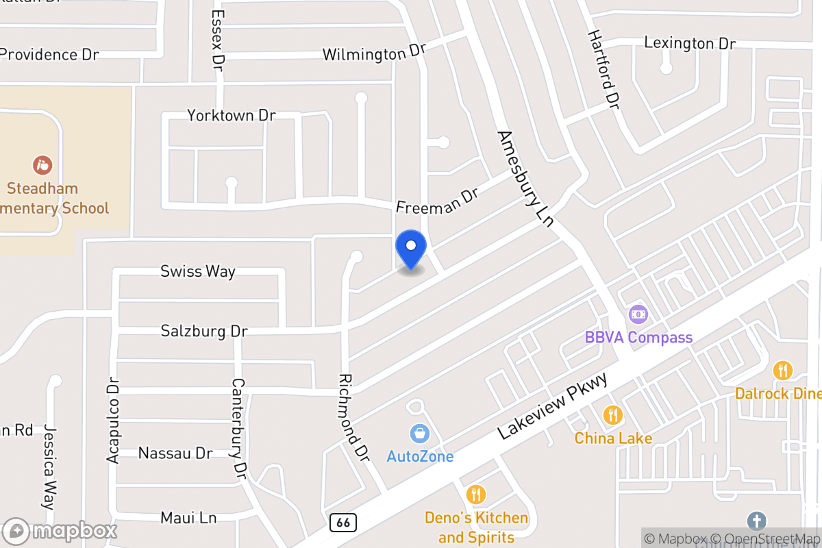 Map of 8001 Salzburg Dr